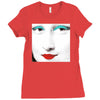 monalisa pop art Ladies Fitted T-Shirt