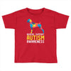 boxers support autism awareness Toddler T-shirt