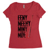 eeny meeny miny moe Women's Triblend Scoop T-shirt