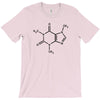 caffeine molecule t shirt coffee funny T-Shirt