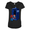 back to his roots Maternity Scoop Neck T-shirt