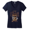 with enough coffee, everything is possible Women's V-Neck T-Shirt