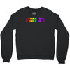 unicorns,i want to believe,fantasy,mythical,unicorns Crewneck Sweatshirt