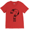 question mark V-Neck Tee