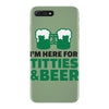 st. patrick's day titties and beer iPhone 7 Plus Case
