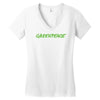 greenpeace Women's V-Neck T-Shirt