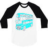 london double decker bus 3/4 Sleeve Shirt