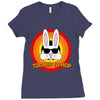 too hip to hop   bunny easter Ladies Fitted T-Shirt