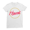 hawaii 2 Ladies Fitted T-Shirt