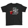 it's a christmas movies and hot chocolate kind of day Youth Tee