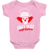can't sleep clowns will eat me Baby Onesie