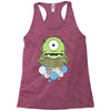 one eyes monster Racerback Tank