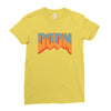 Wtf Doom Ladies Fitted T-Shirt