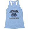 Smartass July Girl Racerback Tank