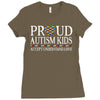 Proud Autism Kids Ladies Fitted T-Shirt