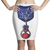 spider man pocket Pencil Skirts