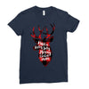 have a holly jolly merry christmas Ladies Fitted T-Shirt