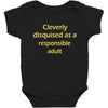 cleverly disqused as a respon Baby Bodysuit