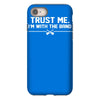 trust me, i'm with the band   musician rockband guitar bass jam tee iPhone 8