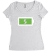 Powerfull Son Women's Triblend Scoop T-shirt