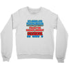push me around grandpa Crewneck Sweatshirt