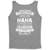 Super Cool Nana Of A Freaking Awesome Grandson Tank Top