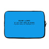funny t shirt dear lord if you can't make me skinny Laptop sleeve