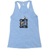 cats cats cats Racerback Tank
