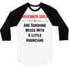 November Girls 3/4 Sleeve Shirt
