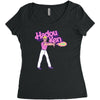 hadou ken Women's Triblend Scoop T-shirt