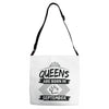 Queens Are Born In September Adjustable Strap Totes