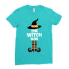 The Witch Is In Ladies Fitted T-Shirt