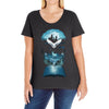 book of fantasy Ladies Curvy T-Shirt
