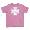 vw volkswagen iron cross Youth Tee