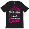 Celebrating With the 3rd Birthday Queen T-Shirt