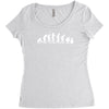 modern evolution Women's Triblend Scoop T-shirt