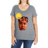 Kim Jong Un Ice T Ladies Curvy T-Shirt