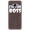 i'm the boss mens Samsung Galaxy S8 Plus