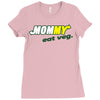 mommy eat veg Ladies Fitted T-Shirt