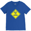 baby on board bumper sticker decal safety cute funny V-Neck Tee
