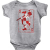 quinn of heart Baby Bodysuit