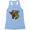 power critters Racerback Tank