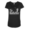 the rodfather Maternity Scoop Neck T-shirt