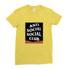 Anti Social Social Club Ladies Fitted T-Shirt