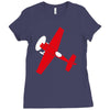 pilot flieger airplane flugzeug extra300 rc flyer Ladies Fitted T-Shirt