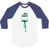 pocket fishman 3/4 Sleeve Shirt