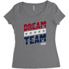 dream team Women's Triblend Scoop T-shirt