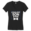 Coolest Son Ever Women's V-Neck T-Shirt