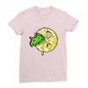 moon invaders Ladies Fitted T-Shirt