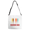 reservoir dogs (4) Adjustable Strap Totes